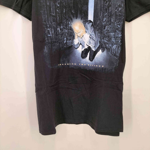 GILDAN ボディ BREAKING THE SILENCE スラッシュ メタル バンド グラフィック プリント S/S Tシャツ メンズ import:XL