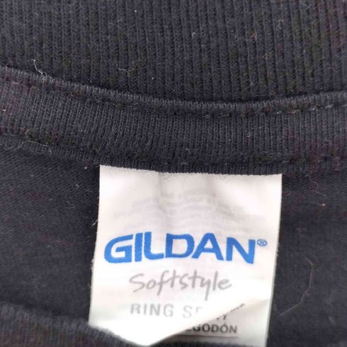 GILDAN ボディ BREAKING THE SILENCE スラッシュ メタル バンド グラフィック プリント S/S Tシャツ メンズ import:XL