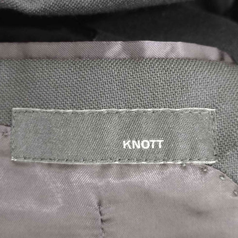 ノット KNOTT ウールシルク混紡 テーラードジャケット メンズ 1