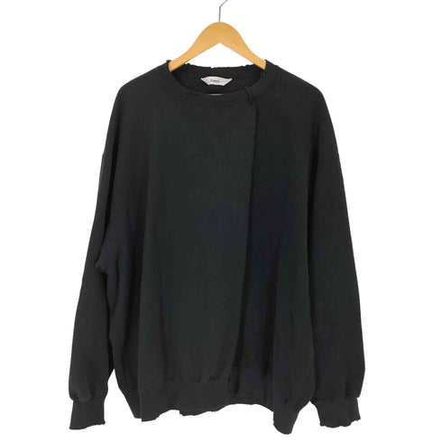 ネーム Name. EDGE AGING ASYMMETRIC SWEATSHIRT メンズ 1