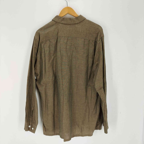 ビームスプラス BEAMS+ コットン リネン オープンカラーシャツ メンズ JPN:XL