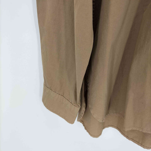 ユナイテッドアローズ UNITED ARROWS UASB ポプリン オーバーダイ バンドカラーシャツ メンズ JPN:L