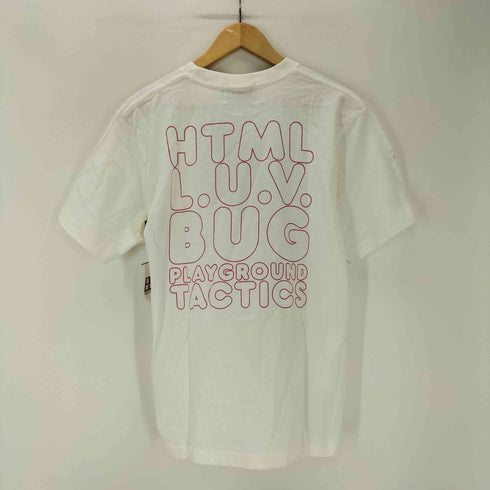 エイチティエムエル ゼロスリー HTML ZERO3 コラボ セクシー 両面プリント S/S Tシャツ メンズ JPN:M