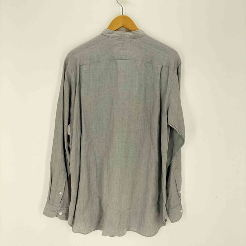 ユナイテッドアローズ UNITED ARROWS ソリッド バンドカラー シャツ メンズ JPN:L