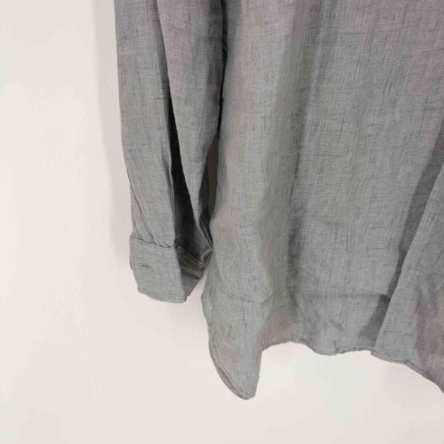 ユナイテッドアローズ UNITED ARROWS ソリッド バンドカラー シャツ メンズ JPN:L