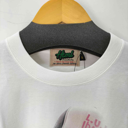 エイチティエムエル ゼロスリー HTML ZERO3 コラボ セクシー 両面プリント S/S Tシャツ メンズ JPN:M
