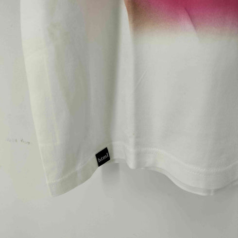 エイチティエムエル ゼロスリー HTML ZERO3 コラボ セクシー 両面プリント S/S Tシャツ メンズ JPN:M