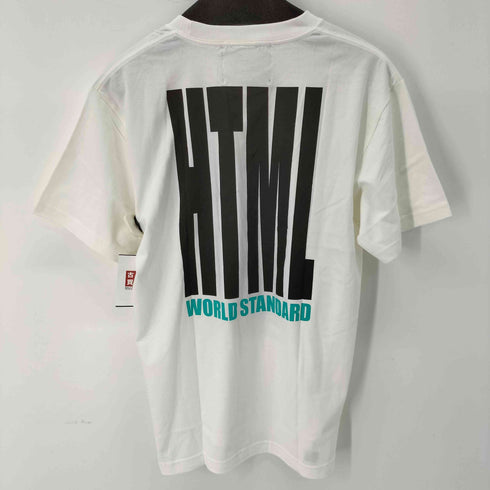 エイチティエムエル ゼロスリー HTML ZERO3 コラボ セクシー 両面プリント S/S Tシャツ メンズ JPN:L