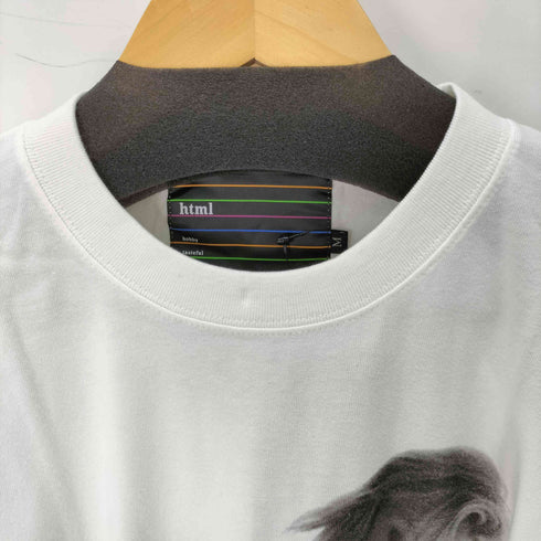 エイチティエムエル ゼロスリー HTML ZERO3 セクシー ガール プリント S/S Tシャツ メンズ JPN:M