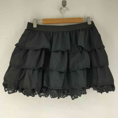 シーイン SHEIN フリルレース ミニスカート レディース JPN:L