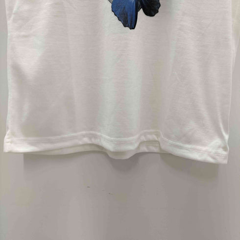 y2k 髑髏 蝶 華 グラフィックプリントTシャツ メンズ FREE