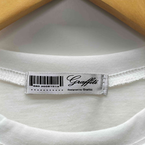 y2k 髑髏 蝶 華 グラフィックプリントTシャツ メンズ FREE