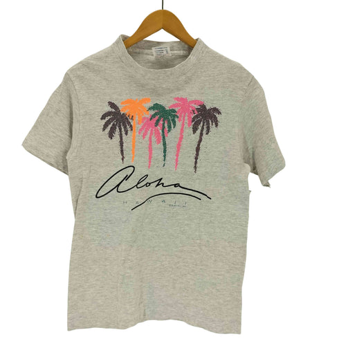 SOF TEE USA製 ラメプリント Tシャツ レディース import:S
