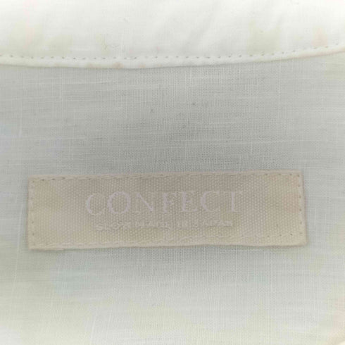 ネストローブコンフェクト nest Robe CONFECT ハイカウントリネンレギュラーカラーシャツ メンズ 4