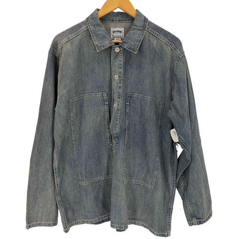 ヒューストン HOUSTON USA COTTON DENIM PULLOVER SHIRT メンズ JPN:L