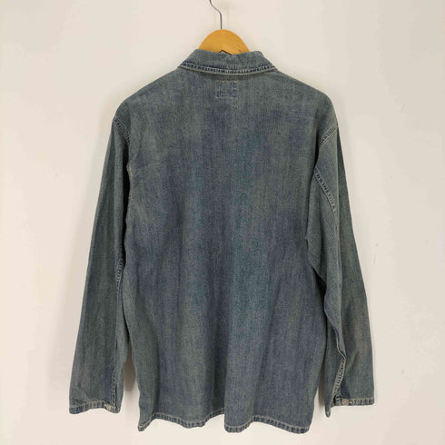 ヒューストン HOUSTON USA COTTON DENIM PULLOVER SHIRT メンズ JPN:L