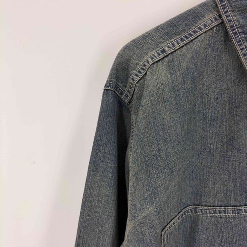 ヒューストン HOUSTON USA COTTON DENIM PULLOVER SHIRT メンズ JPN:L