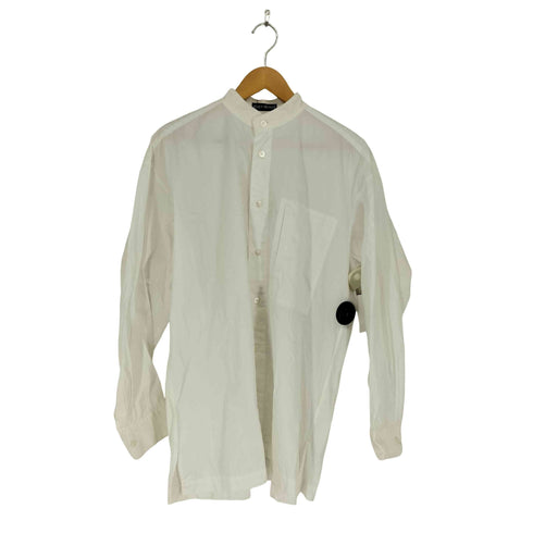 イッセイミヤケメン ISSEY MIYAKE MEN 90S 93SS 黒タグ ボックス バンドカラーコットンシャツ メンズ L