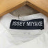 イッセイミヤケメン ISSEY MIYAKE MEN 90S 93SS 黒タグ ボックス バンドカラーコットンシャツ メンズ L