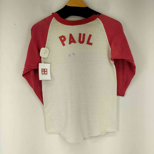 ラッセルアスレチック RUSSELL ATHLETIC 70S-80S USA製 両面プリントラグランTシャツ メンズ import:S