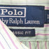 ポロバイラルフローレン Polo by RALPH LAUREN CLASSIC FIT スモールポニー刺繍 S/S ストライプBDシャツ メンズ import:L