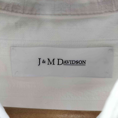 ジェイアンドエムデヴィッドソン J&M Davidson タックデザイン シャツワンピース レディース 6