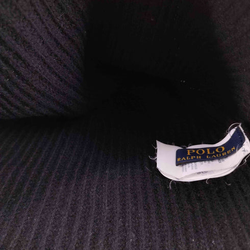 ポロラルフローレン POLO RALPH LAUREN ベア刺繍 ニット帽 メンズ ONE SIZE