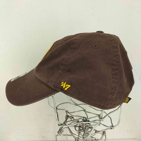 フォーティーセブン ’47 CLEAN UP チームロゴ刺繍 6パネルキャップ メンズ