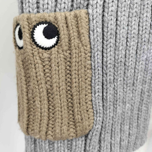 アニヤハインドマーチ ANYA HINDMARCH ヒートテックニットマフラー レディース