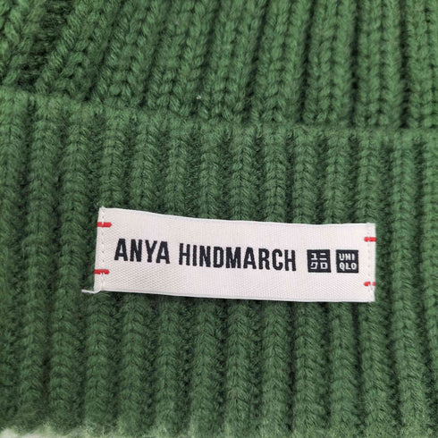 アニヤハインドマーチ ANYA HINDMARCH ヒートテックニットビーニー ニット帽 レディース ONE SIZE