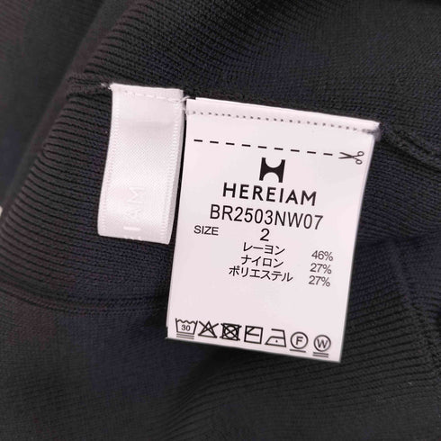 HEREIAM 接触冷感/ハイツイストフレアパンツ レディース JPN:2