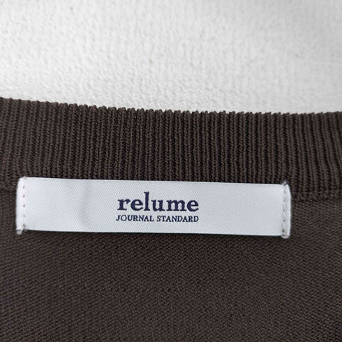 ジャーナルスタンダードレリューム JOURNAL STANDARD relume 25SS 接触冷感 / ウォッシャブルクールポンチョプルオーバー レディース FREE