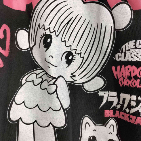 ハードコアチョコレート HARDCORE CHOCOLATE PINOKO ピノコピノコ 漫画 キャラクタープリント 半袖 Tシャツ メンズ JPN:L