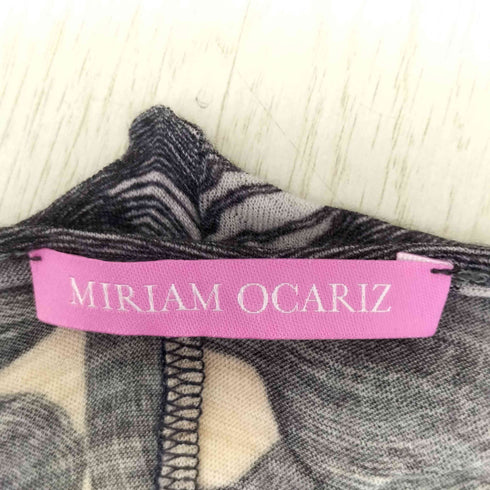 MIRIAM OCARIZ 総柄カットソー レディース 36