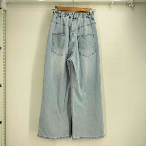 バンヤードストーム BARNYARDSTORM 25ss ドロストワイドカットデニム レディース JPN:0