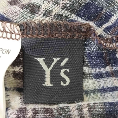ワイズ Ys チェックシアーカットソー レディース JPN:2