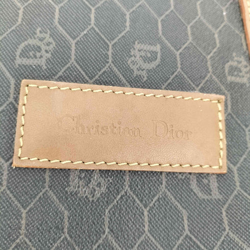 クリスチャンディオール Christian Dior ハニカム柄ミニボストンバッグ レディース