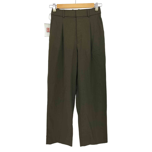ユニクロ UNIQLO タックワイドパンツ レディース JPN:S