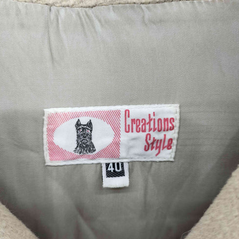 creation style ウール トラッカー ジャケット レディース 40