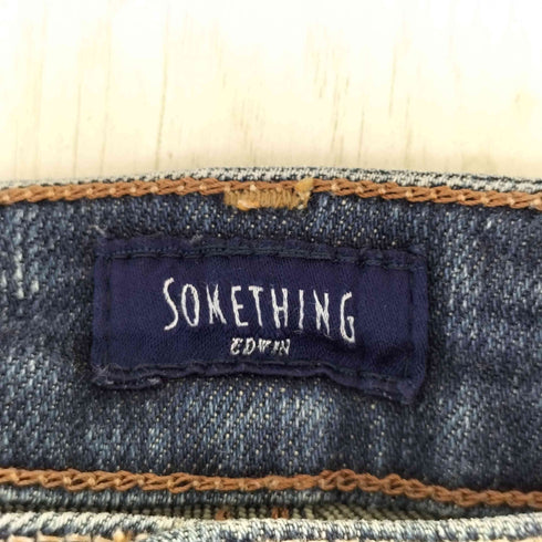 サムシング SOMETHING スリムデニムパンツ レディース 29×32