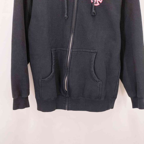 インディペンデント INDEPENDENT 00S BOMBERS 両面 プリント ジップアップ パーカー メンズ import:S