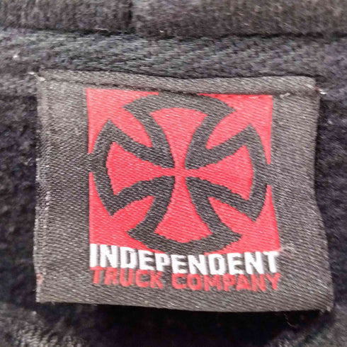 インディペンデント INDEPENDENT 00S BOMBERS 両面 プリント ジップアップ パーカー メンズ import:S