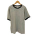 00S anvilボディ クルーネック リンガー Tシャツ メンズ import:L