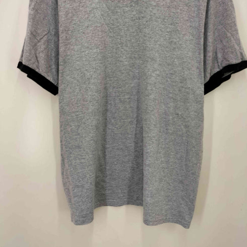00S anvilボディ クルーネック リンガー Tシャツ メンズ import:L