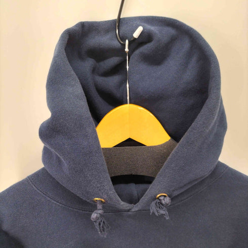 チャンピオン Champion 90S 刺繍タグ MADE IN USA Reverse Weave 2段プリント パーカー メンズ import:XXL