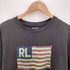 ポロジーンズカンパニーラルフローレン POLO JEANS COMPANY RALPH LAUREN 星条旗プリント クルーネック フェード Tシャツ メンズ import:S