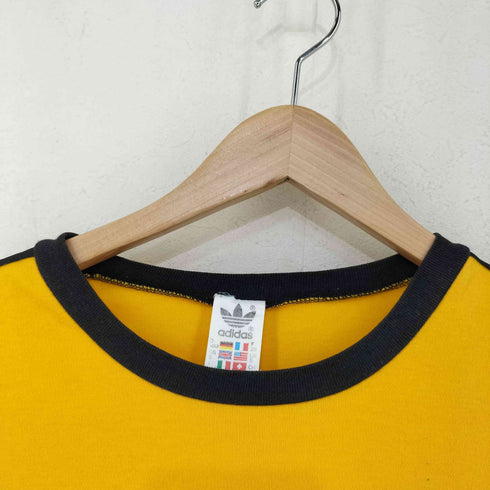 アディダス adidas 国旗タグ HOECHST-MARATHON Tシャツ レディース import:S