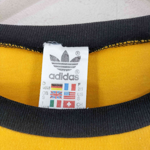 アディダス adidas 国旗タグ HOECHST-MARATHON Tシャツ レディース import:S