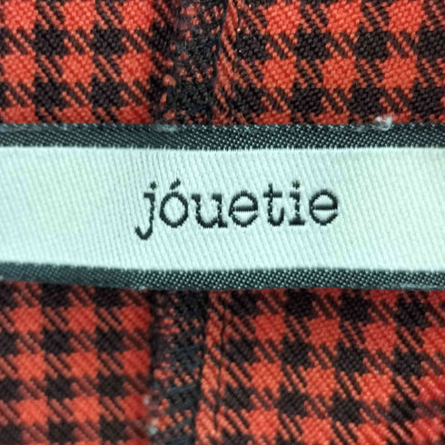 ジュエティ jouetie ベルト付き襟フリルシャツワンピース レディース JPN:M
