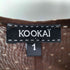 クーカイ KOOKAI フランス製 ノースリーブ ドット ワンピース レディース JPN:1